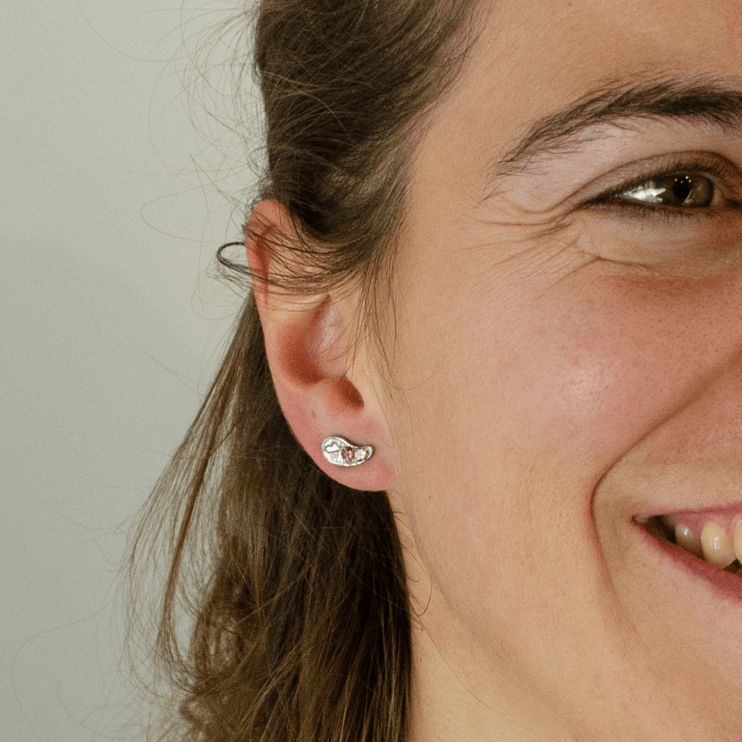 Conjunto de Joyas Soporte Amoroso | Pendientes y Collar