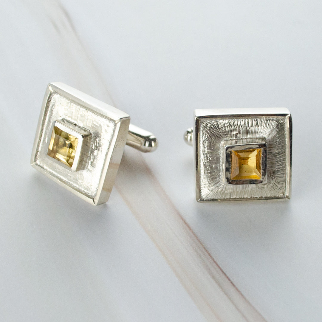 Sun Square Cufflinks