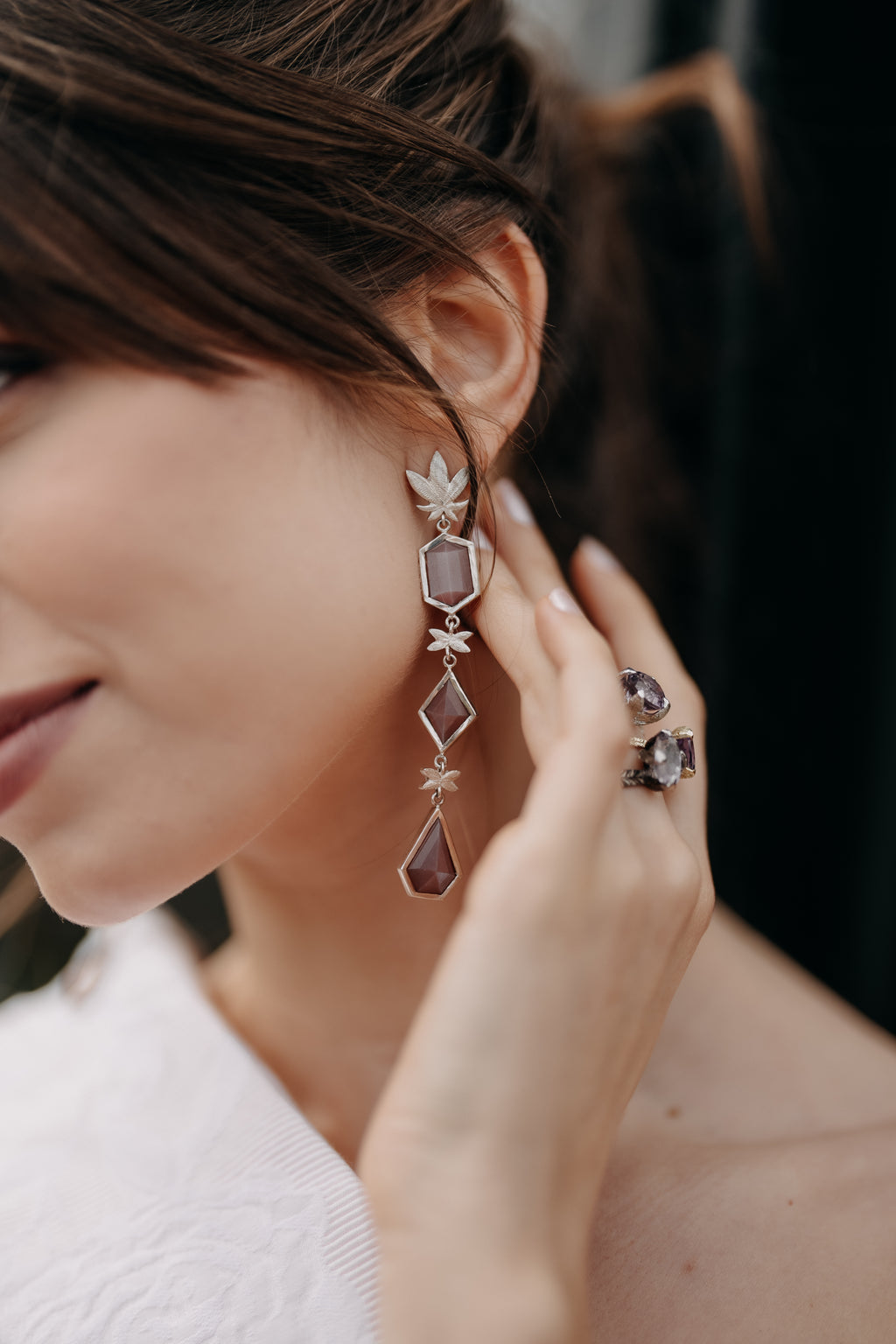 Brincos Pendientes Earrings