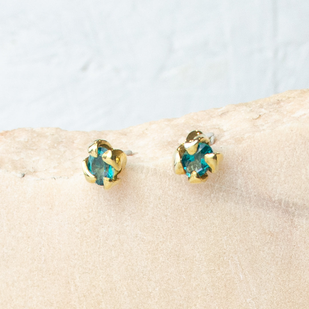 Princess Nature Paraíba Quartz Jewelry Set | Earrings and Ring