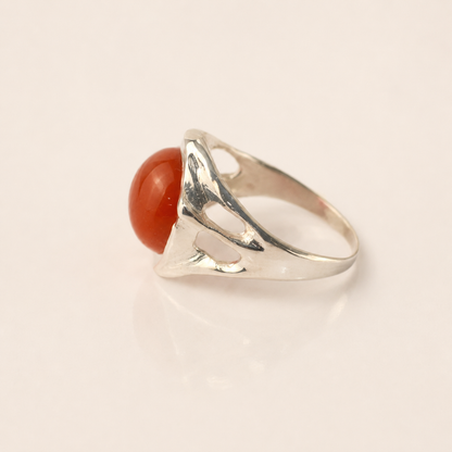 Ivy Ridge Cornaline Silver Ring
