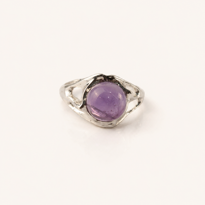 Anillo Ivy Ridge de Calcedonia Azul