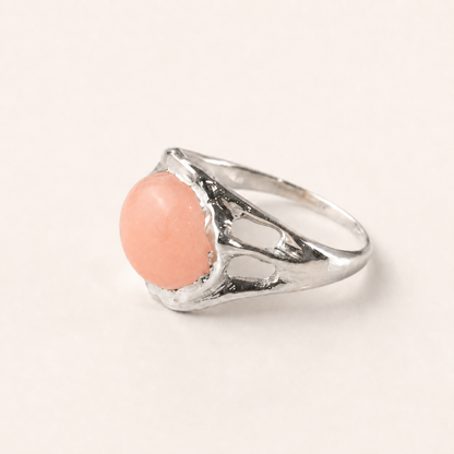 Anillo Ivy Ridge de Calcedonia Azul
