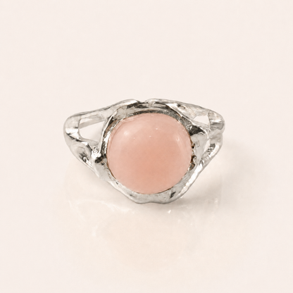 Anillo Ivy Ridge de Calcedonia Azul