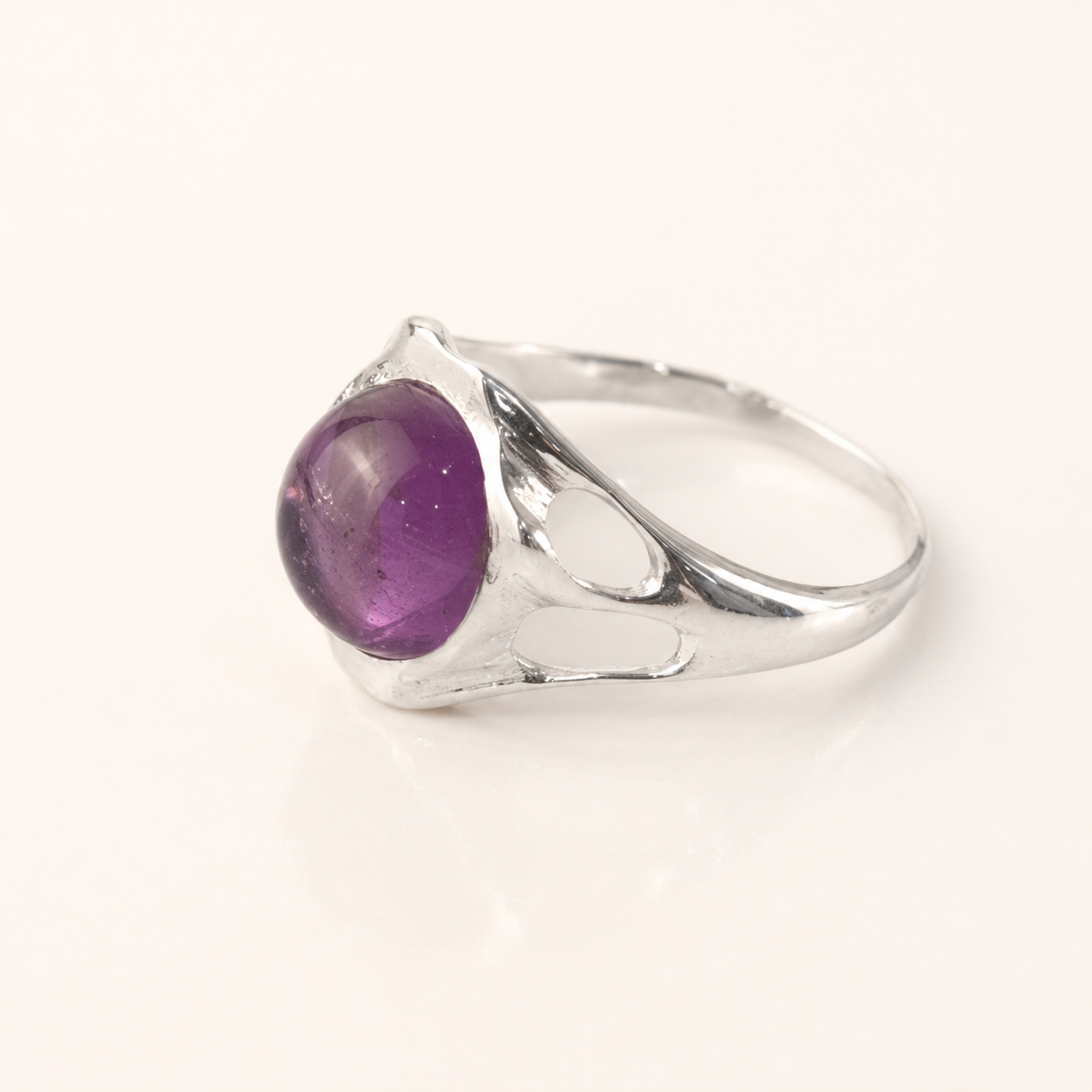 Anillo Ivy Ridge de Calcedonia Azul