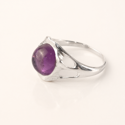 Anillo Ivy Ridge de Calcedonia Azul
