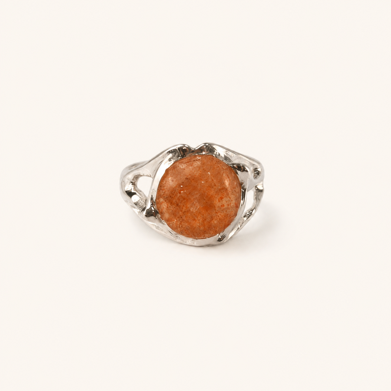 Ivy Ridge Sunstone Silver Ring