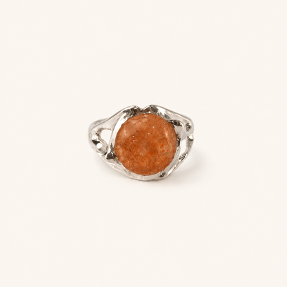 Ivy Ridge Sunstone Silver Ring