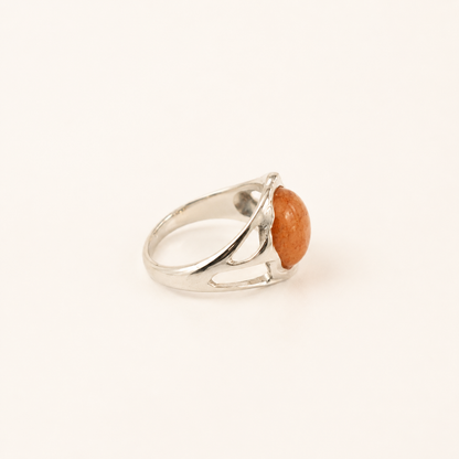 Ivy Ridge Sunstone Silver Ring