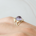 Gold Ring Amethyst 14k Ivy Ridge