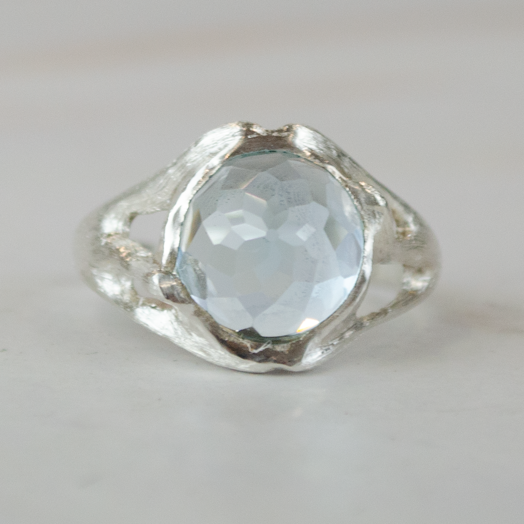 Anillo Ivy Ridge de Amatista Verde 