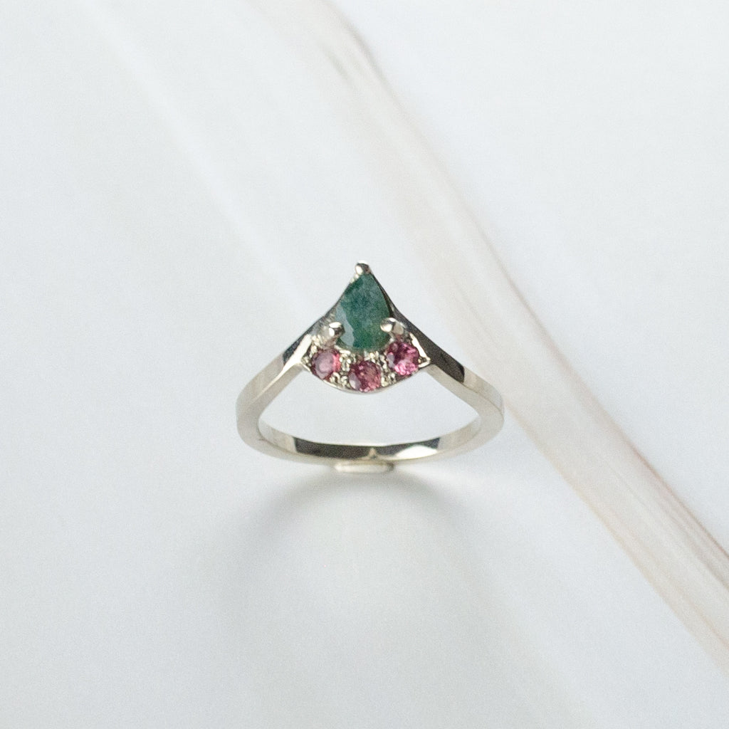 Moss Blossom Ring