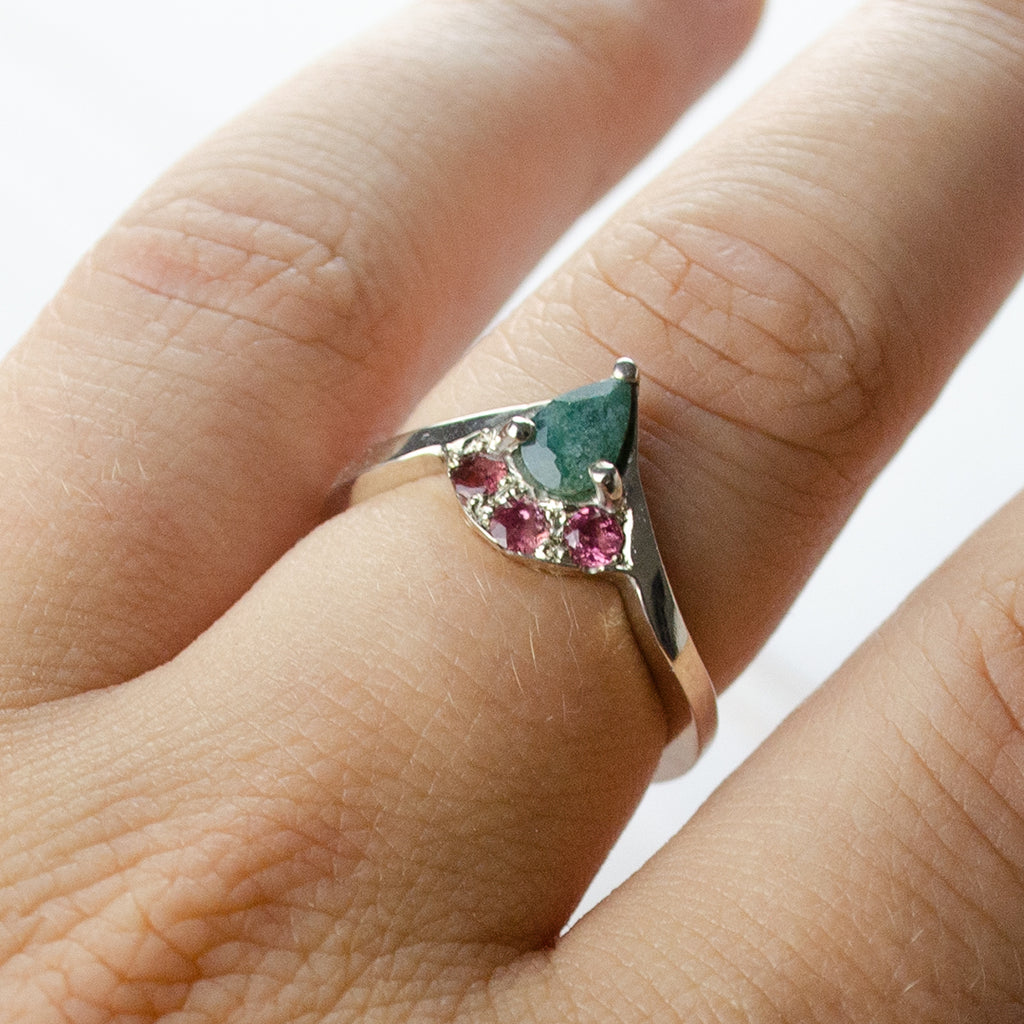Moss Blossom Ring