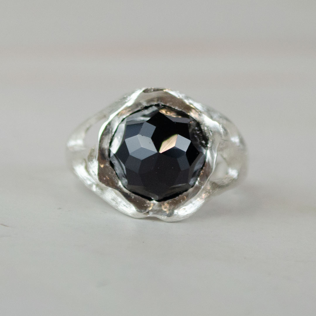 Anillo Ivy Ridge de Amatista Verde 