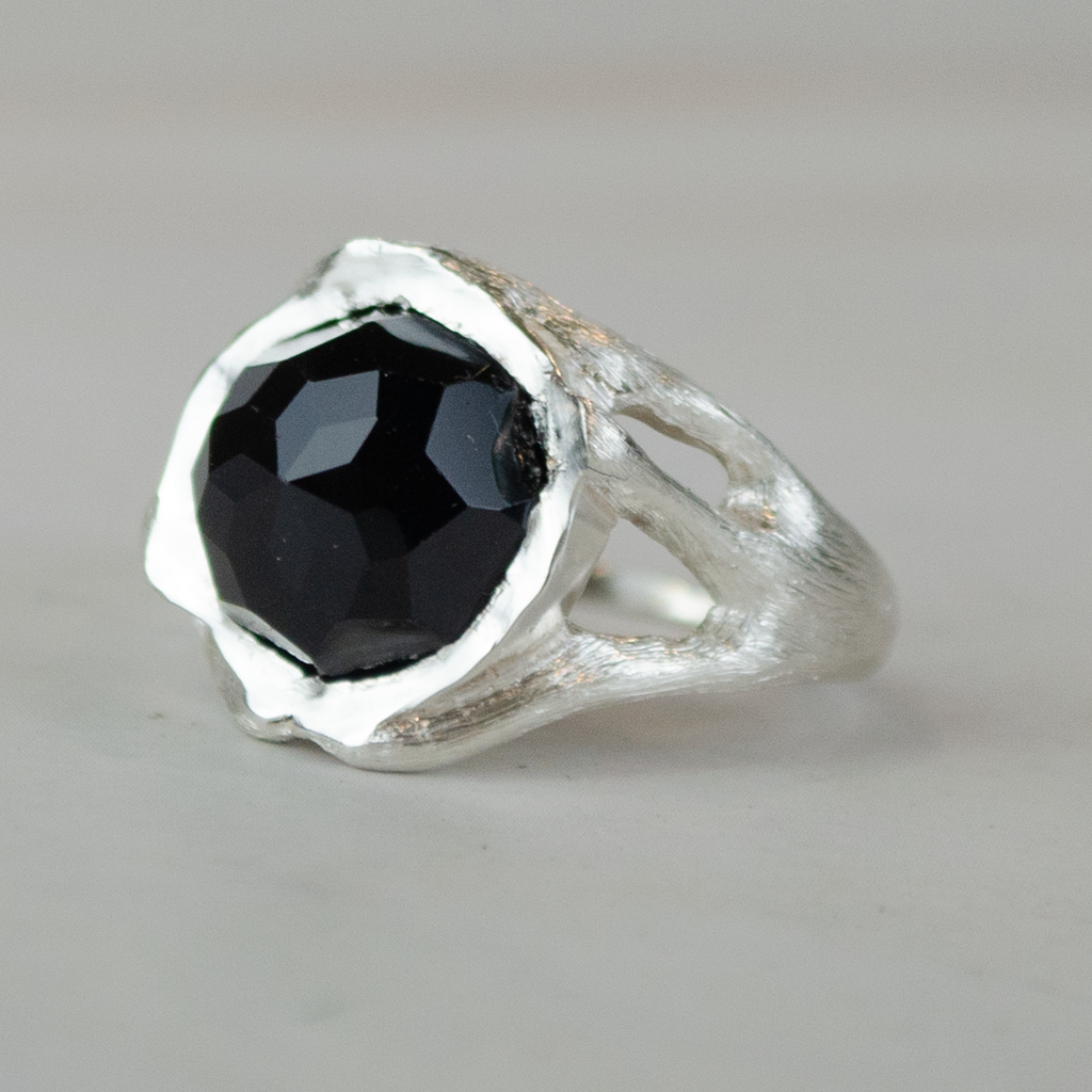 Anillo Ivy Ridge de Amatista Verde 