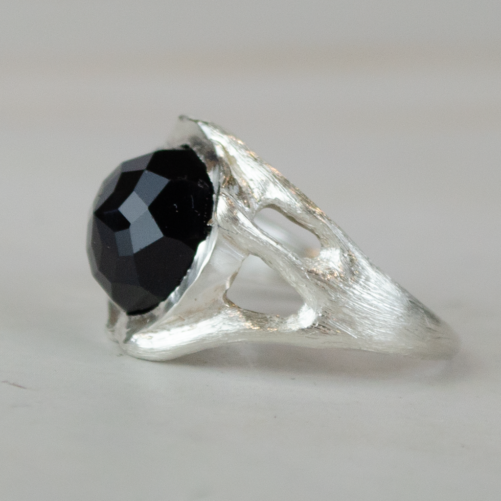 Anillo Ivy Ridge de Amatista Verde 
