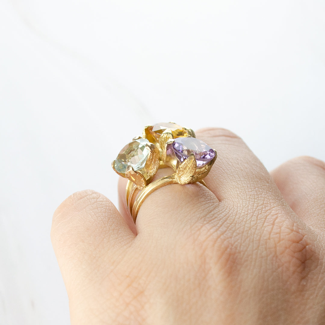 Princess Nature Triple Gold Ring