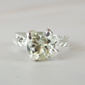 Anillo Princesa Naturaleza Amatista Verde